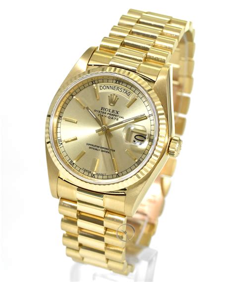 day date rolex gelbgold
